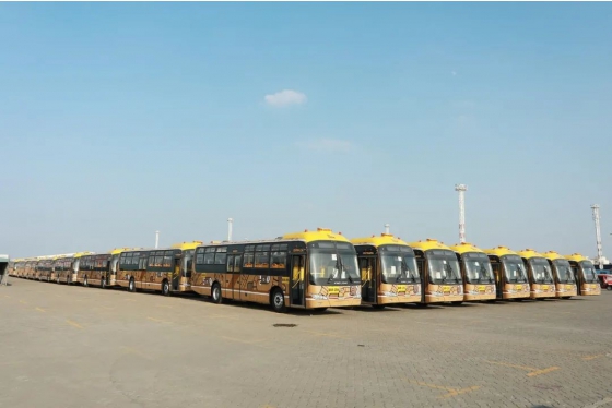 415 اتوبوس یونیت کینگ لانگ سفر خود را به بولیوی آغاز کردند
