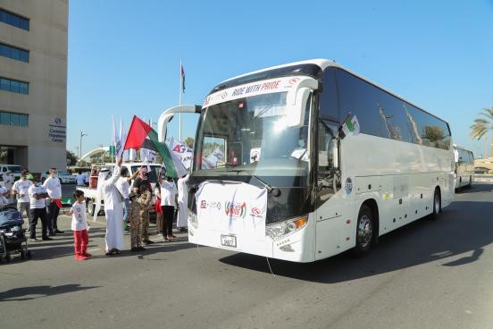 اتوبوس کینگ لانگ به جشن روز ملی امارات پیوست
