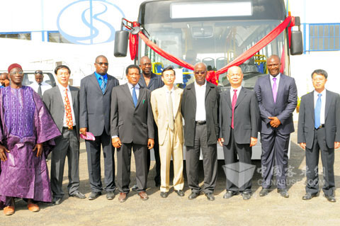 Kinglong: اولین اتوبوس برای سنگال راه اندازی شد