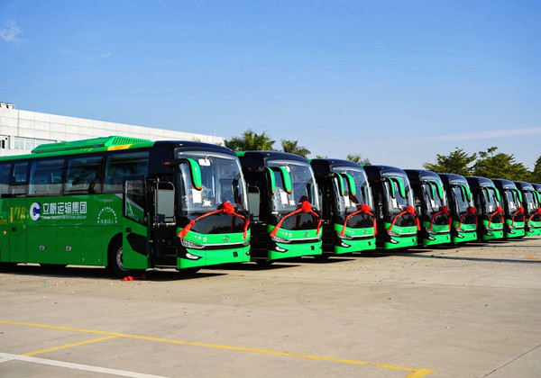 صدها اتوبوس کینگ لانگ به شنژن تحویل داده شده است