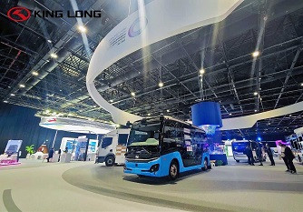 اتوبوس خودران King Long XMQ6601AGBEV برنده رقابت جهانی دبی در سال 2023 برای حمل و نقل خودران شد.